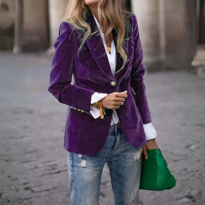 Louella | Buttoned Elegant Blazer