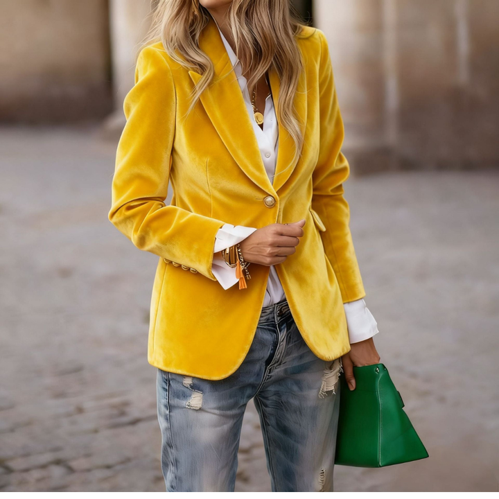Louella | Buttoned Elegant Blazer