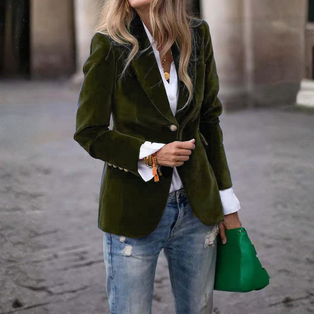 Louella | Buttoned Elegant Blazer