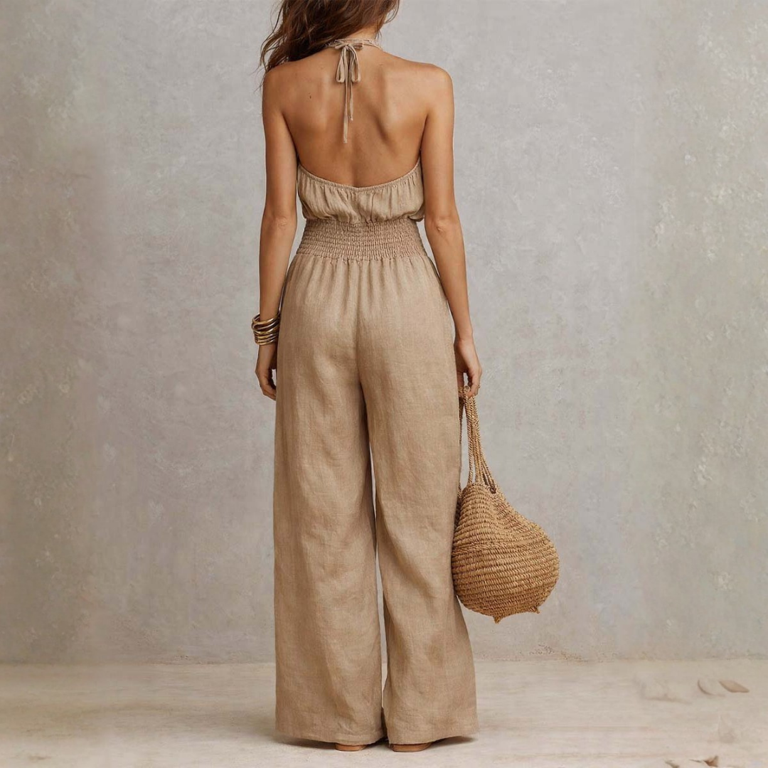 Carina | Halter Neck Jumpsuit