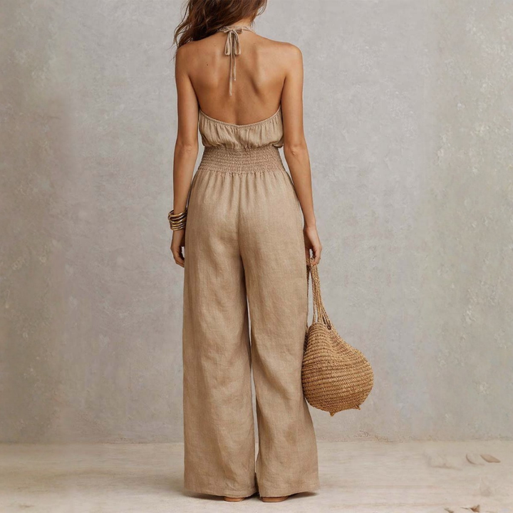 Carina | Halter Neck Jumpsuit