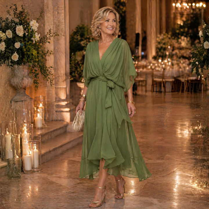 Jaycee | Flattering V-Neck Dress