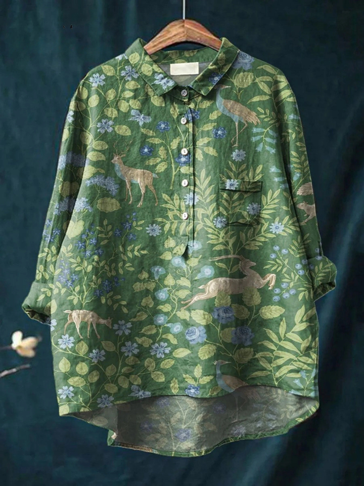 Georgia - Lightweight Floral T-shirt