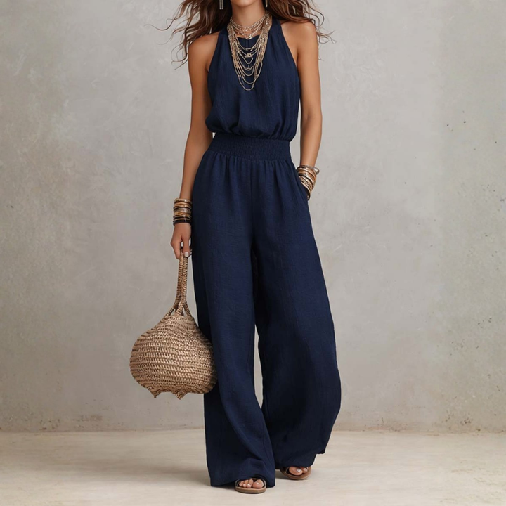 Carina | Halter Neck Jumpsuit