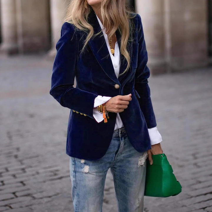 Louella | Buttoned Elegant Blazer