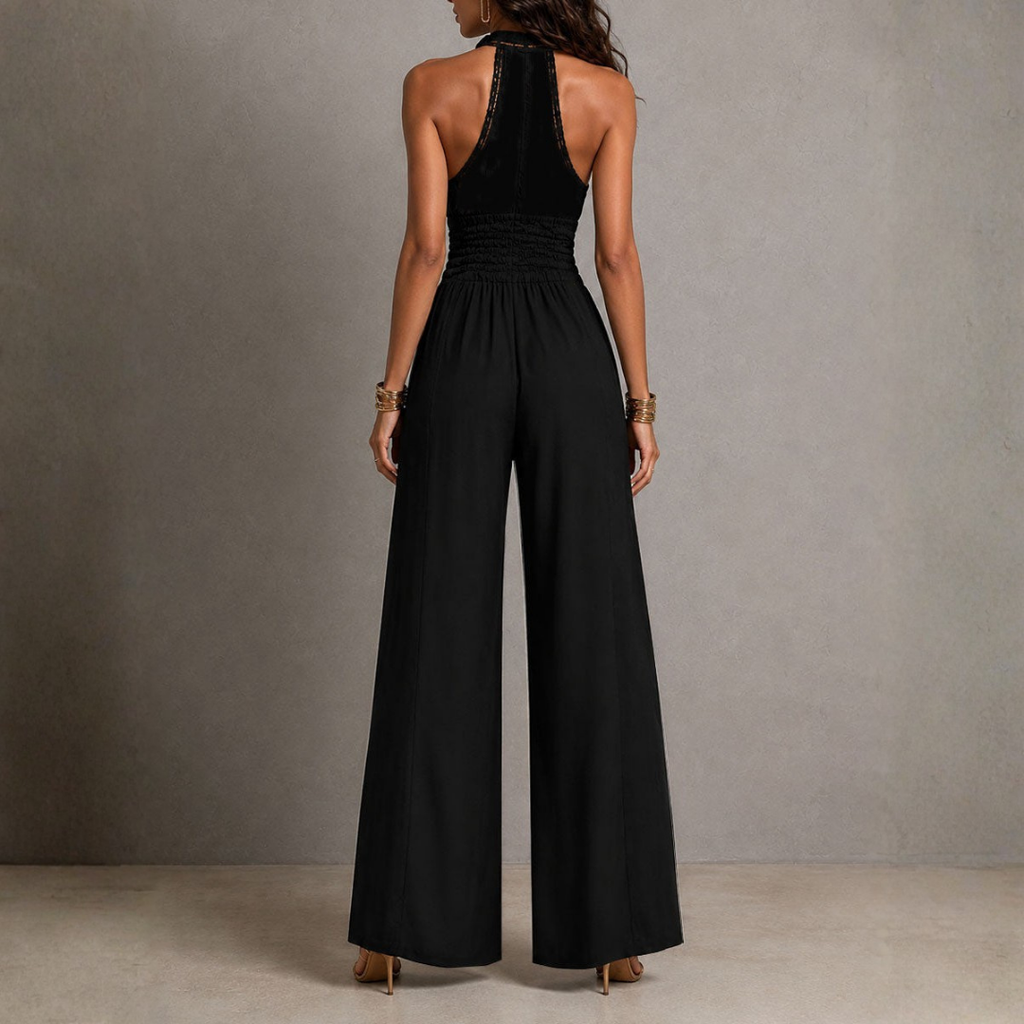 Agatha | Boho Lace Jumpsuit