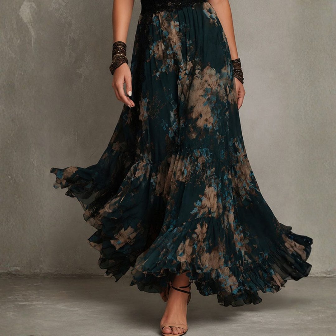 Isadora | Elegant Flowy Maxi Dress
