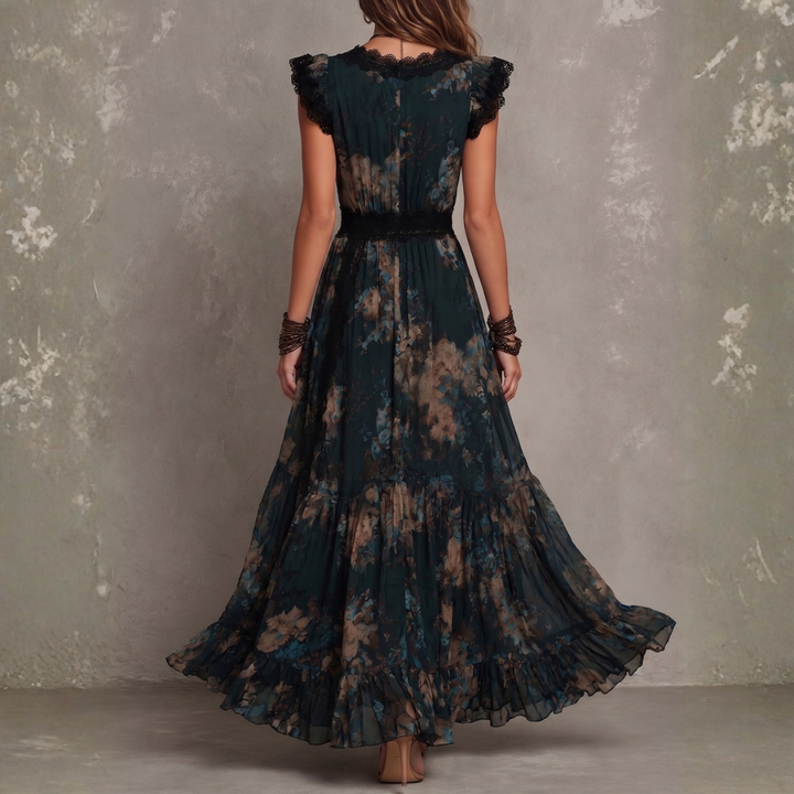 Isadora | Elegant Flowy Maxi Dress