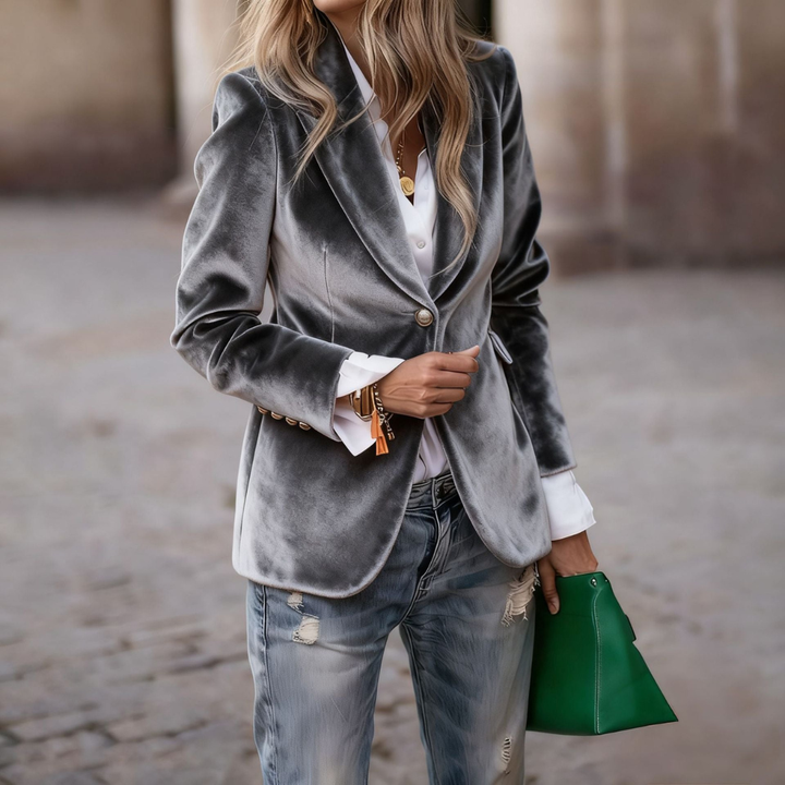Louella | Buttoned Elegant Blazer