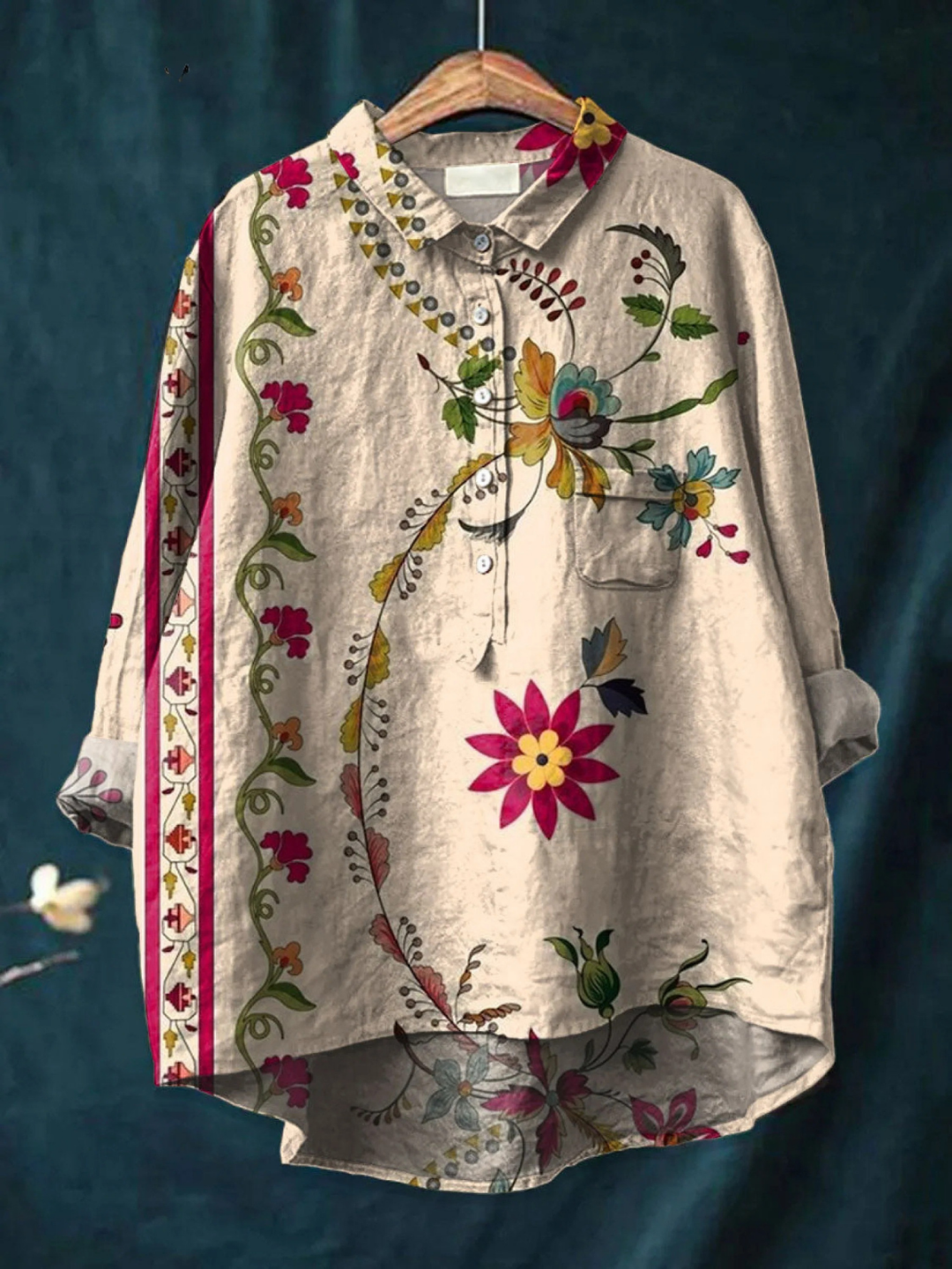 Isla - Lightweight Floral Shirt