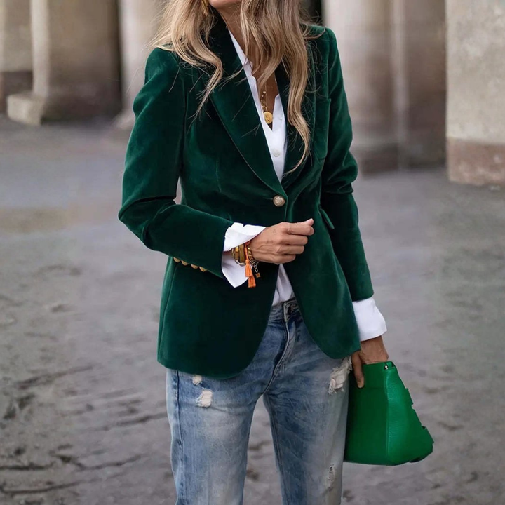 Louella | Buttoned Elegant Blazer