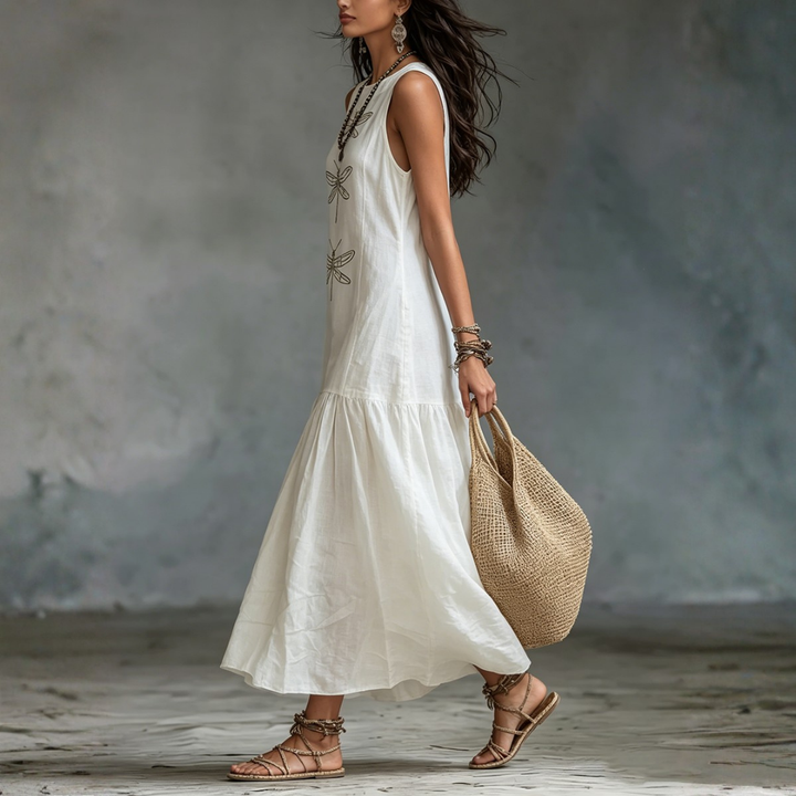 Nola | Sleeveless Maxi Dress