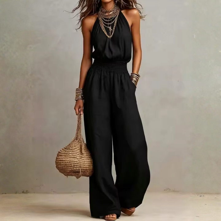 Carina | Halter Neck Jumpsuit