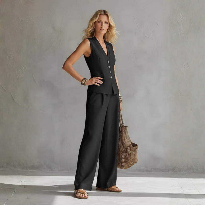 Brenna | Elegant Wide-Leg Set