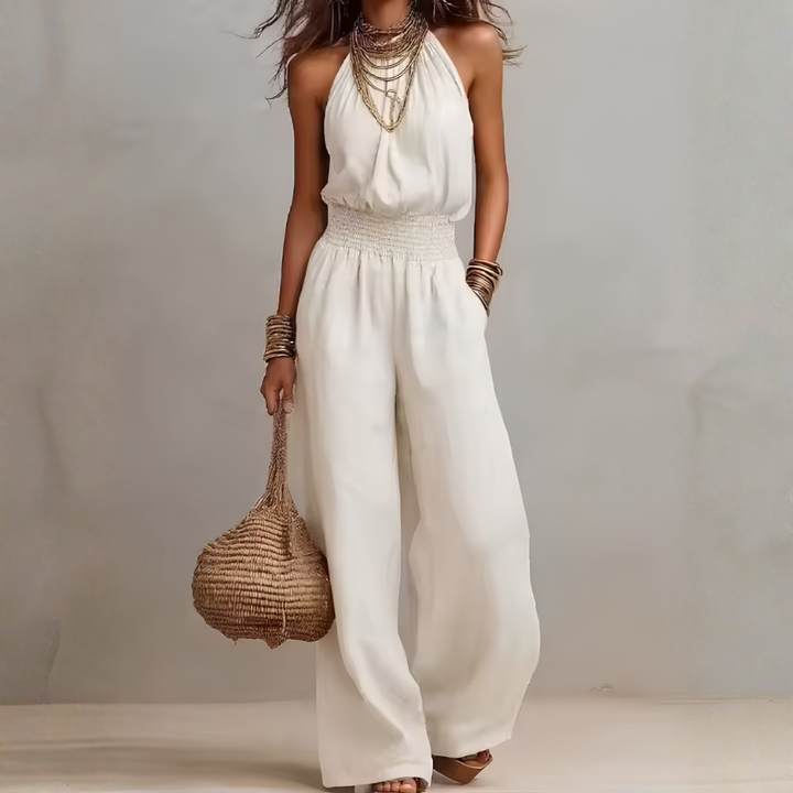 Carina | Halter Neck Jumpsuit
