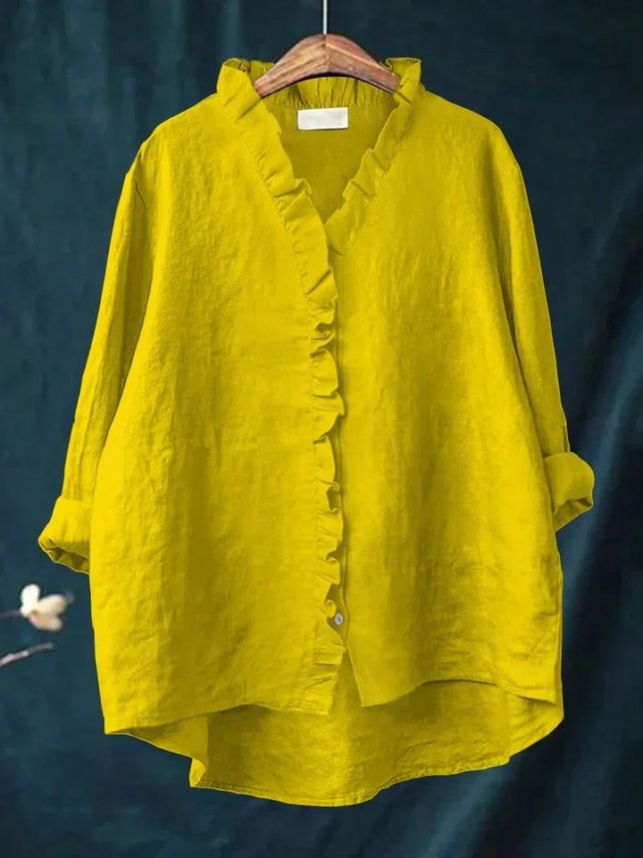 Lily - Lightweight Blouse with Ruffles