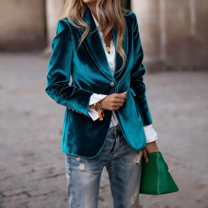 Louella | Buttoned Elegant Blazer