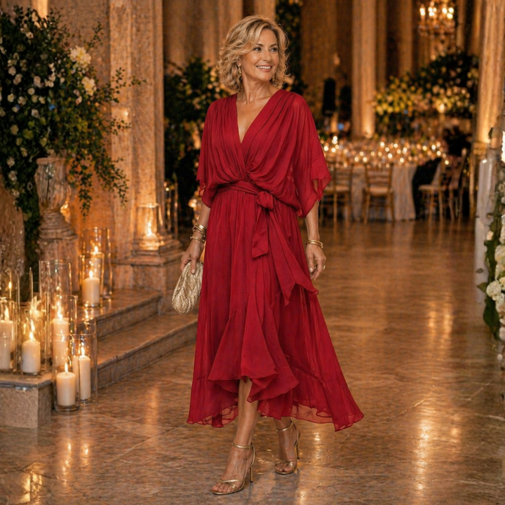 Jaycee | Flattering V-Neck Dress