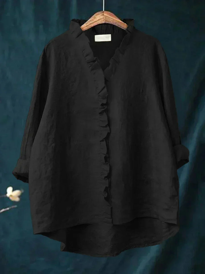 Lily - Lightweight Blouse with Ruffles